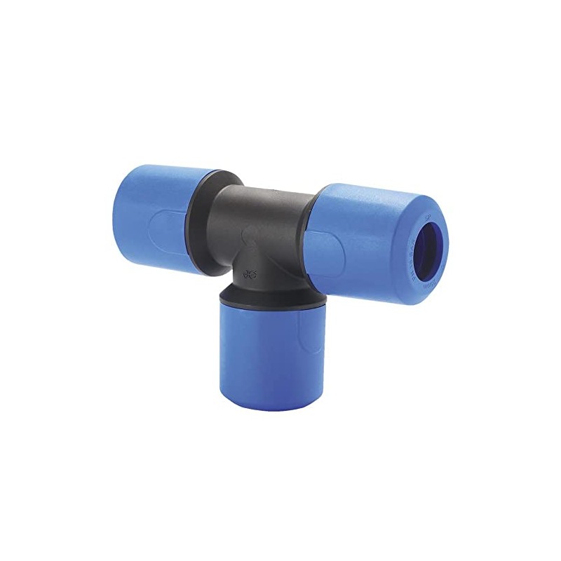 25mm SPEEDFIT MDPE Equal Tee - UG202B
