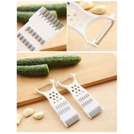 WOIWO 2 PCS Multi-Function Vegetable Cutter Plastic Paring Knife Planer Cutting Wire Paring Knife Kitchen Small Helper
