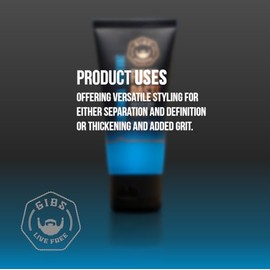GIBS Grooming Tactical Texture Texturizing Fiber Paste, 3 fl. oz.