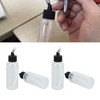 10Pcs Hair Oil Bottle 60ml Leakproof High Temperature Resistant Transparent