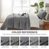 Hansleep Grey Quilt Twin Size - Chevron Pattern Ultrasonic All
