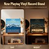 YuanDian Now Playing Record Stand Record Display Wooden Acrylic LED