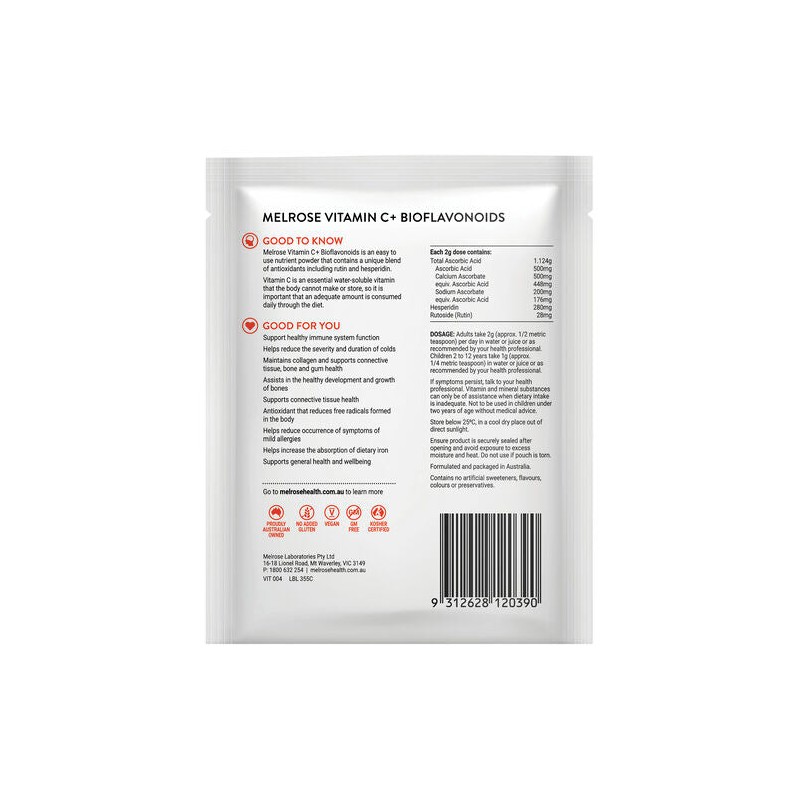 Melrose Vitamin C + Bioflavonoids 100g