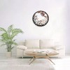 Hosoncovy Iron Art Wall Decoration Metal Wall Art Decor Garden