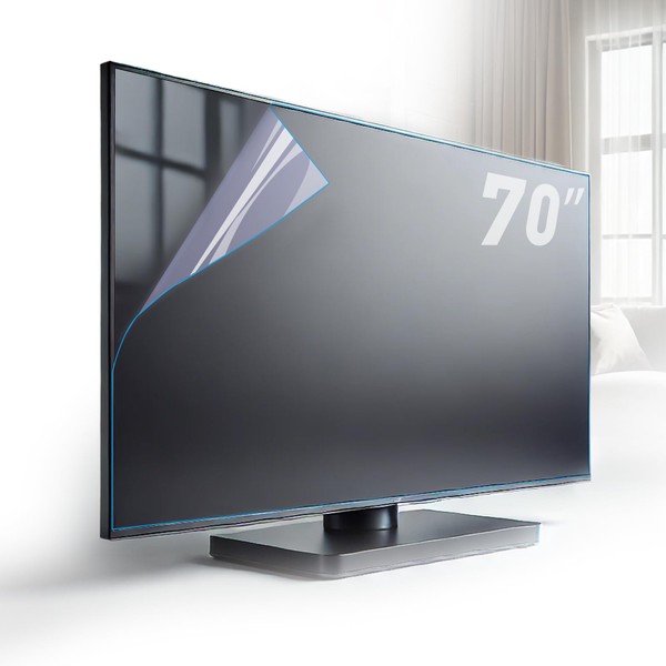 TYRHMY Anti Glare TV Screen Protector for 70 Inch, Out