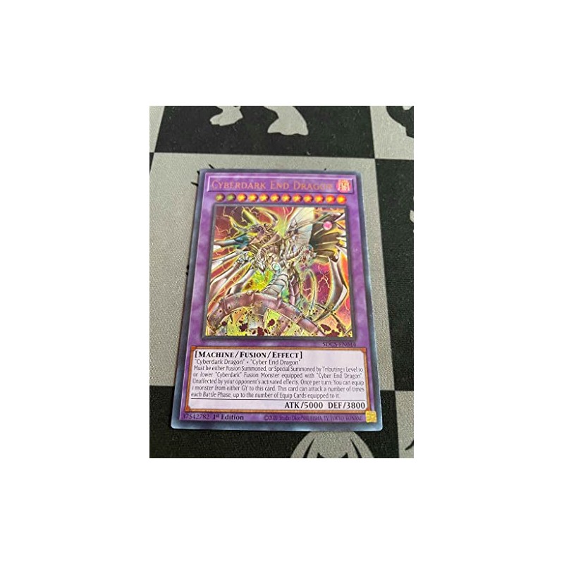 Cyberdark End Dragon - SDCS-EN044 - Ultra Rare - 1st