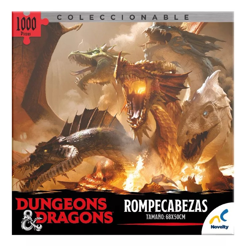 Novelty Dungeons And Dragons Rompecabezas 1000pz Novelty