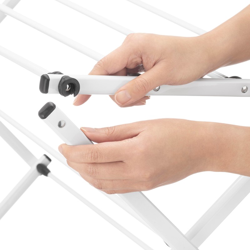 Whitmor Folding Drying Rack, White