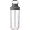 KINTO 20075 Togo Bottle, Dark Gray, 16.9 fl oz (480