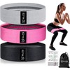 Elite Fitness Bandas de Resistencia Paquete con 3 + Bolso,