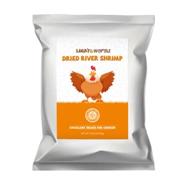 LuckyQworms Dried River Shrimp 11lb High Protein Freeze Red Dried Shrimp All Natural Treat for Chicken, Turtles, Reptiles, Fish & Poultry, Perfect for Aquariums, Ponds, Backyard Chickens and Birds