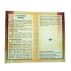 William J. Hirten Deluxe Catholic Holy Card with Traditional Prayers