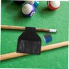 WHAMVOX Billiard Portable Chalk Holder Convenient Pool Table Accessory Black