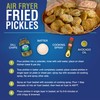 Vlasic Ovals Hamburger Dill Pickle Chips, Keto Friendly Snacks and