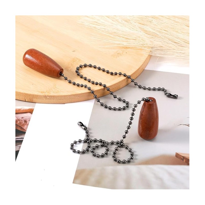 2PCS Ceiling Fan Pull Chain, 13 Inch Pull Chain Light