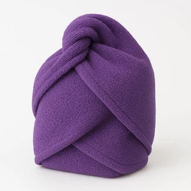 Terryshop74 Haarturban Handtuch zum Trocknen und Sammeln für mittlere kurze Haare (Rosa, Medium)