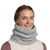 BUFF® Knitted Tube Scarf Grey Unisex Adult