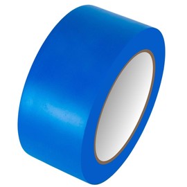 GTSE 50mm x 33m, Blue, PVC Vinyl Floor Tape, 1 Roll, Safety Marking Tape, 0.15mm Thick, Suitable for Dance Floors, Gyms, Warehouse, Sports Industry