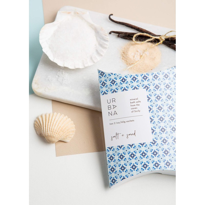Urbana 5986 Home Collection Fragrance Bath Salt Salt + Sand