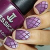 Whats Up Nails Diamond Pattern Stencils for Nails, Nail Stickers,