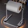 Bubble Film Reel Rack, Metal Floor Mount Bracket for Packaging