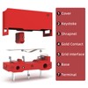 RunJRX Red Kailh GM 4.0 Mouse Micro Switch for Gaming