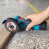 12V Brush Mini Angle Grinder 19500rpm Electric Grinding Tool Quiet