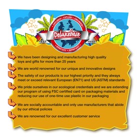 Kaleidomagic - Ocean from Deluxebase. Educational Cardboard Kaleidoscope Toy for Boys and Girls. Colourful Party Bag Filler for Kids.