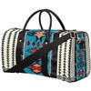 Aztec Boho Travel Duffel Bag, Sports Tote Gym Bag Weekender