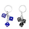 Catwo Dice Keychain, Car Decoration, Dice, Pendant, Keychain, Key Ring,