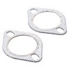 YYlingx 2 Pcs Exhaust Gasket, 2.5 Inch Car Assessories Parts
