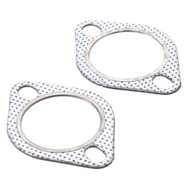 YYlingx 2 Pcs Exhaust Gasket, 2.5 Inch Car Assessories Parts Vehilce Replacement for Exhaust Modification, Car Exhaust, Vehicle