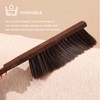 Xifando Wooden Handle Hand Broom Brush – Soft Bristle Cleaning