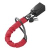 Car Steering Wheel Lock with Hardened Steel Cable Including 3