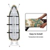 Hinthetall Boho Dog Paw Ironing Board Cover and Pad 15x54