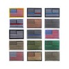 2 PCS AliPlus American Flag Patches Embroidered Tactical Military Morale