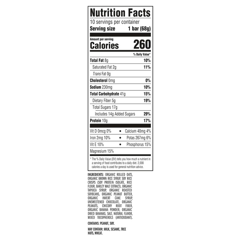 CLIF BAR - Energy Protein Bars - Peanut Butter Banana