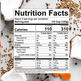 Maya Kaimal Madras Curry Sauce, 12.5 oz, Spicy Indian Simmer Sauce with Peppery Coconut and Coriander. Vegan, Gluten Free, Non-GMO Project Verified, Vegetarian