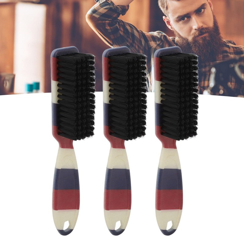 3 Piezas Cepillo para Desvanecimiento de Peluquero, Cepillo Suave para