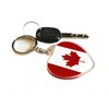 JAVD 2 Pack Canada Flag Keychain Canadian Key Ring, Canada