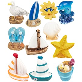 3D Beach Decoration Charms, Cute Charm Gift for Toddler Girls Kids Teens Women Adults