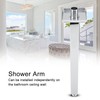 Square Stainless Steel Top Shower Arm Pipe Wall Mount for