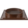 HVAC OV 6 Inch Fit - Brown Plastic Vent Cover