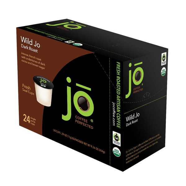 WILD JO 48 Cup Dark French Roast Organic Coffee Fresh