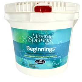 BioGuard Mineral Springs Beginnings, 27.9 lb, Single, Start-up Minerals for Salt Water Pools, Prevents Scale Formation, Helps Maintain Water Balance