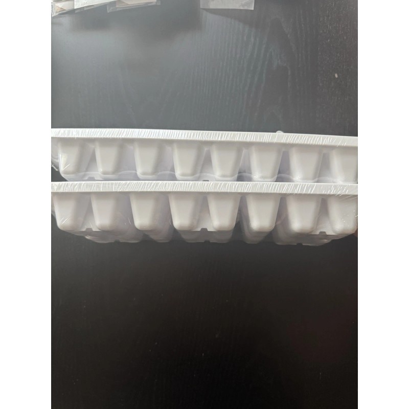 Sterilite 2 Sterilite Stackable White Ice Cube Tray BPA Free