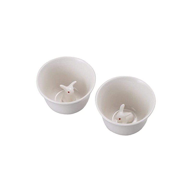 Guinomi Ochoko set of 2 Japanese Sake cup Mino yaki