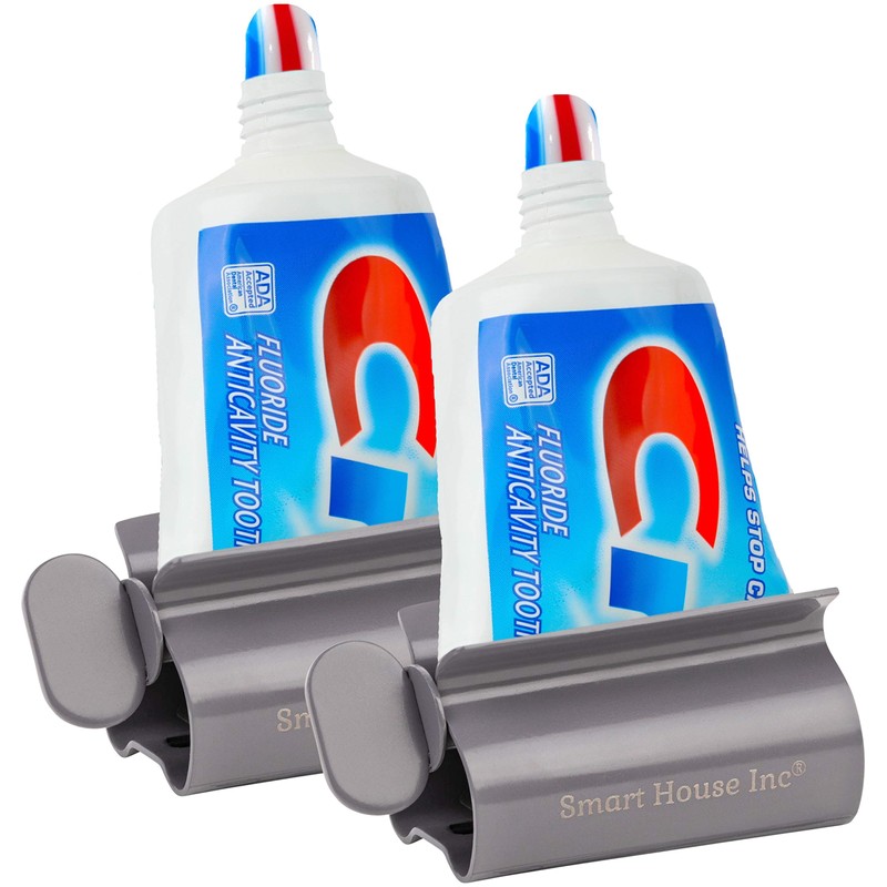 Rodillo exprimidor de pasta de dientes, tubo de acero inoxidable,