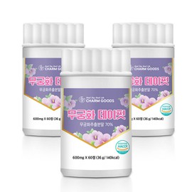 Charm goods Mugunghwa Rose of Sharon Day Fit Mugunghwa Rose of Sharon Tablets 60 tablets 3 / 무궁화 무궁 데이 핏 무긍 무긍화 무궁화정 60정 3개