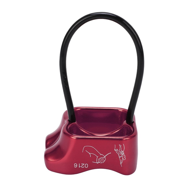 Rappel Device Aluminum Magnesium Alloy ATC Rappelling Descender for Outdoor